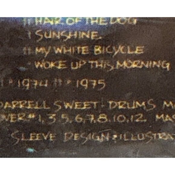 Nazareth Greatest Hits CD Album 1975 A&M Records Stereo Rock Music Collectible - Picture 4 of 4